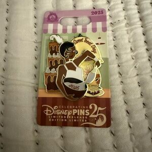 Disney Pin Tiana Sweet Treat 2025